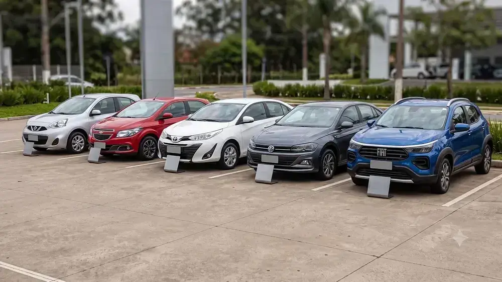 5 carros econômicos e bons de estrada por até R$ 85 mil