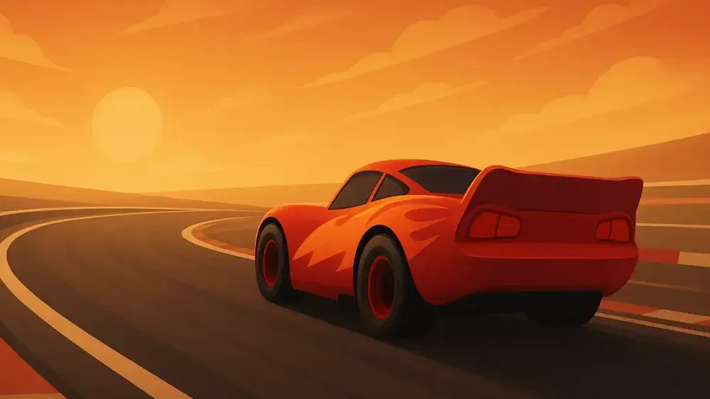 Relâmpago McQueen no Disney+: Acelere com a emoção da NASCAR!