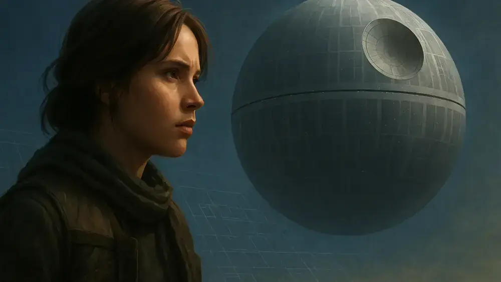 Rogue One Gareth Edwards Jyn Erso Estrela Morte planos